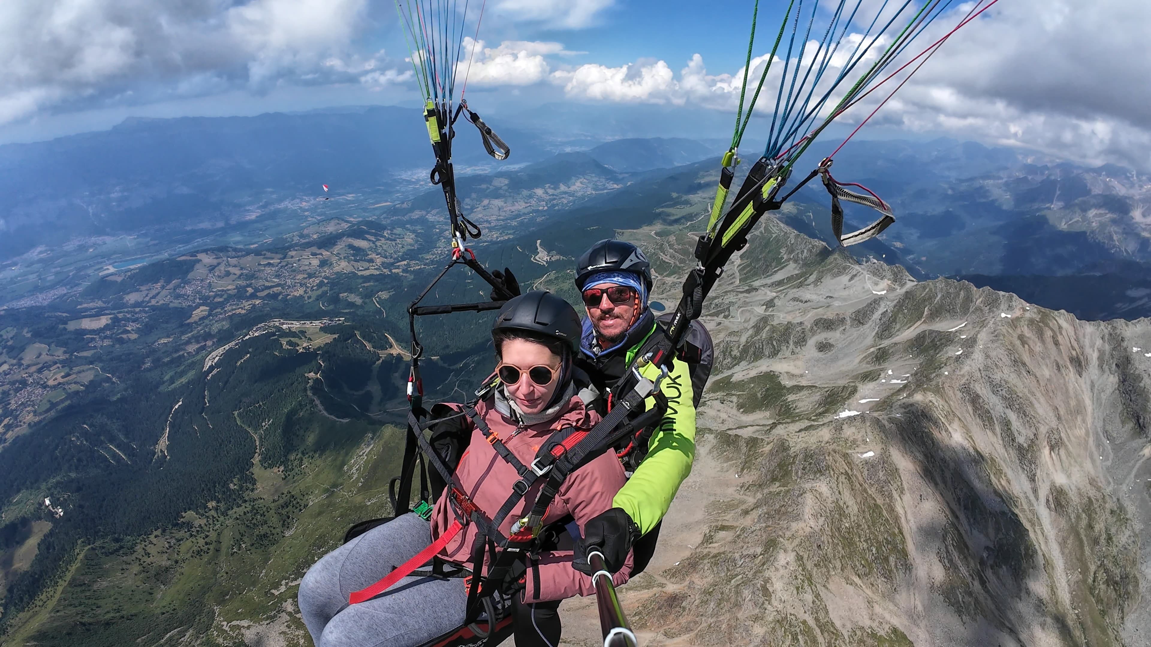 Vue aérienne de Chamrousse